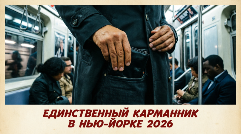 Единственный карманник в Нью-Йорке